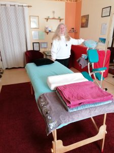 Fruchtbarkeitsmassage nach Birgit Zart durch Pascale Chartrain